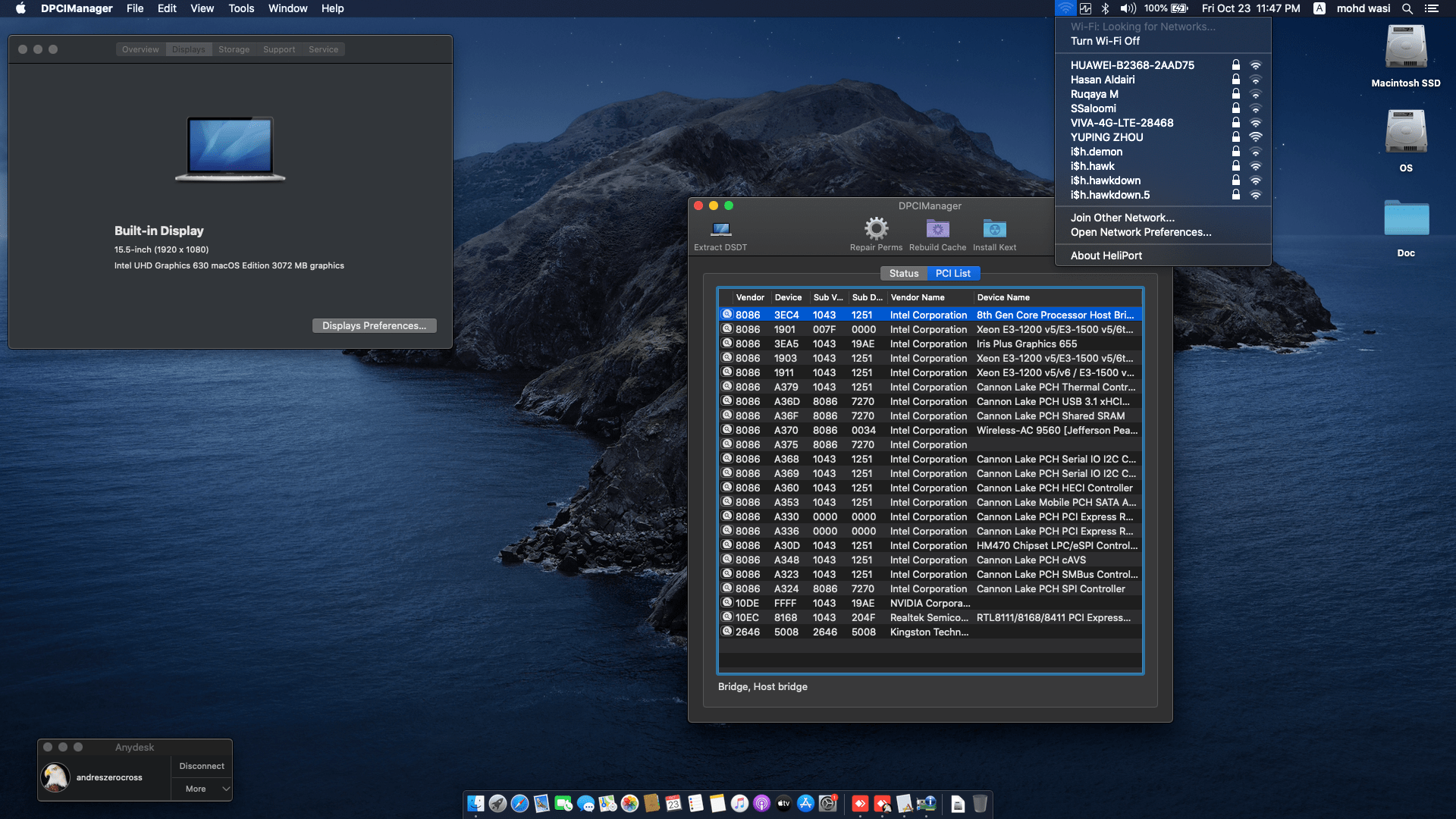 Asus ROG GL504GM ES215T STRIX HERO [CoffeeLake   Intel UHD 630 + I2C]   OpenCore 2